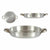 Pfanne Kinvara Silberfarben Aluminium (12 Stück)