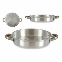 Pfanne Kinvara Silberfarben Aluminium Ø 20 cm (12 Stück)