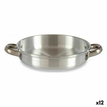 Pfanne Kinvara Silberfarben Aluminium Ø 20 cm (12 Stück)