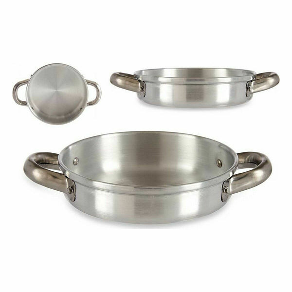 Pfanne Kinvara Silberfarben Aluminium (12 Stück)