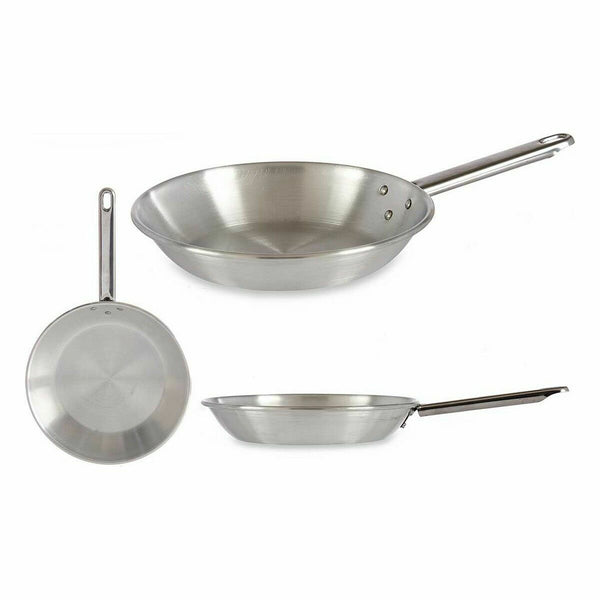 Pfanne Kinvara Silberfarben Aluminium Ø 22 cm (12 Stück)