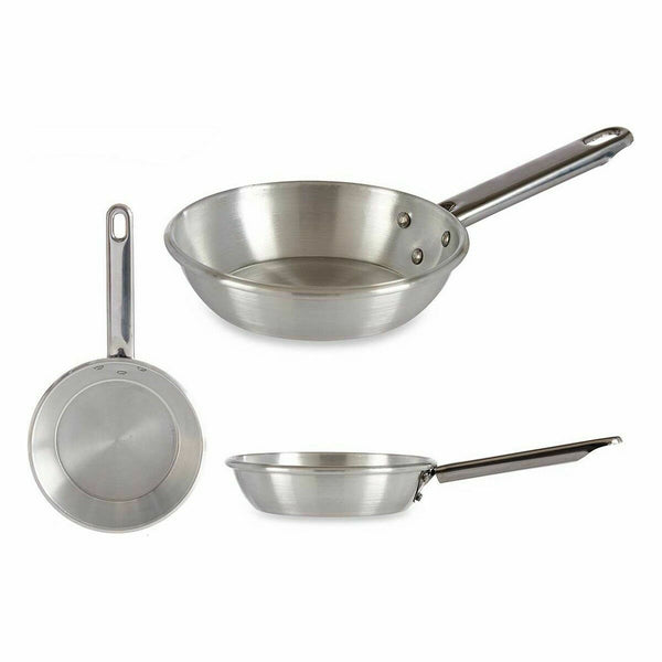 Pfanne Kinvara Silberfarben Aluminium Ø 14 cm (12 Stück)