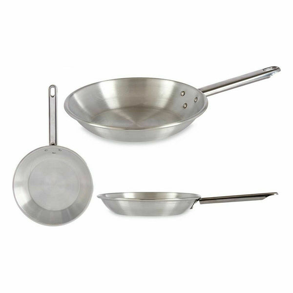 Pfanne Kinvara Silberfarben Aluminium Ø 20 cm (12 Stück)