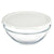 Runde Lunchbox mit Deckel Pasabahce 1113327-53573 Chefs Weiß 1,7 L (4 Stück)
