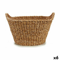 Korb Gift Decor Braun Seetang 21 L Mit Griffen (6 Stück)