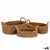 Korbsatz Gift Decor Braun Seetang 750 ml 1,5 L 3 L Mit Griffen (4 Stück)