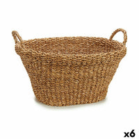 Korb Gift Decor Braun Seetang 32 L Mit Griffen (6 Stück)