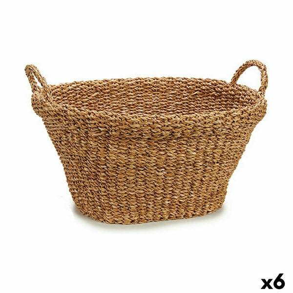 Korb Gift Decor Braun Seetang 32 L Mit Griffen (6 Stück)