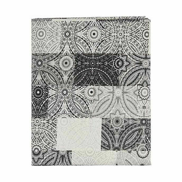 Fleckenabweisende Tischdecke Kinvara Grau Abdeckung Fleckenbeständig Kachel 140 x 180 cm (6 Stück)