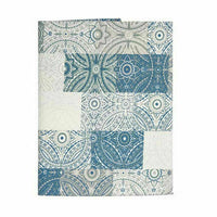 Fleckenabweisende Tischdecke Kinvara Kinvara Blau 140 x 180 cm 6 Stück