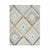 Fleckenabweisende Tischdecke Kinvara Beige Abdeckung Fleckenbeständig Rhombusse 140 x 180 cm (6 Stück)