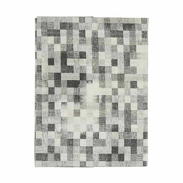 Fleckenabweisende Tischdecke Kinvara Grau Abdeckung Fleckenbeständig Bilder 140 x 180 cm (6 Stück)