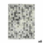 Fleckenabweisende Tischdecke Kinvara Grau Abdeckung Fleckenbeständig Bilder 140 x 180 cm (6 Stück)