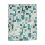 Fleckenabweisende Tischdecke Kinvara Blau türkis Abdeckung Fleckenbeständig Bilder 140 x 180 cm (6 Stück)