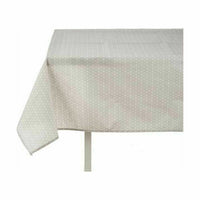 Fleckenabweisende Tischdecke Kinvara Grau Abdeckung Fleckenbeständig Stern 140 x 180 cm (6 Stück)