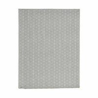 Fleckenabweisende Tischdecke Kinvara Grau Abdeckung Fleckenbeständig Stern 140 x 180 cm (6 Stück)