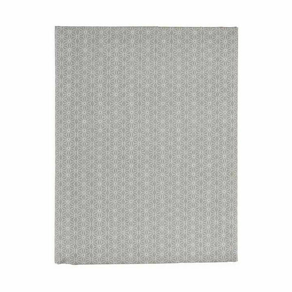 Fleckenabweisende Tischdecke Kinvara Grau Abdeckung Fleckenbeständig Stern 140 x 180 cm (6 Stück)