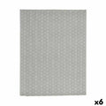 Fleckenabweisende Tischdecke Kinvara Grau Abdeckung Fleckenbeständig Stern 140 x 180 cm (6 Stück)