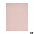Fleckenabweisende Tischdecke Kinvara Rosa Abdeckung Fleckenbeständig Stern 140 x 180 cm (6 Stück)