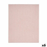 Fleckenabweisende Tischdecke Kinvara Rosa Abdeckung Fleckenbeständig Stern 140 x 180 cm (6 Stück)