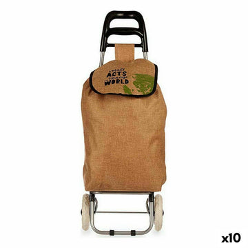 Warenkorb Kinvara Braun Schwarz grün 3,3 L 36 x 95 x 35 cm (10 Stück)