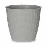 Blumentopf Stefanplast Grau Kunststoff 19 x 17,5 x 19 cm (12 Stück)