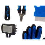 Hygiene-Set Haustiere Blau (8 Stück)