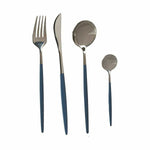 Besteck-Set Kinvara Grau Silberfarben Edelstahl (12 Stück)
