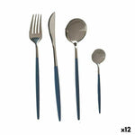 Besteck-Set Kinvara Grau Silberfarben Edelstahl (12 Stück)