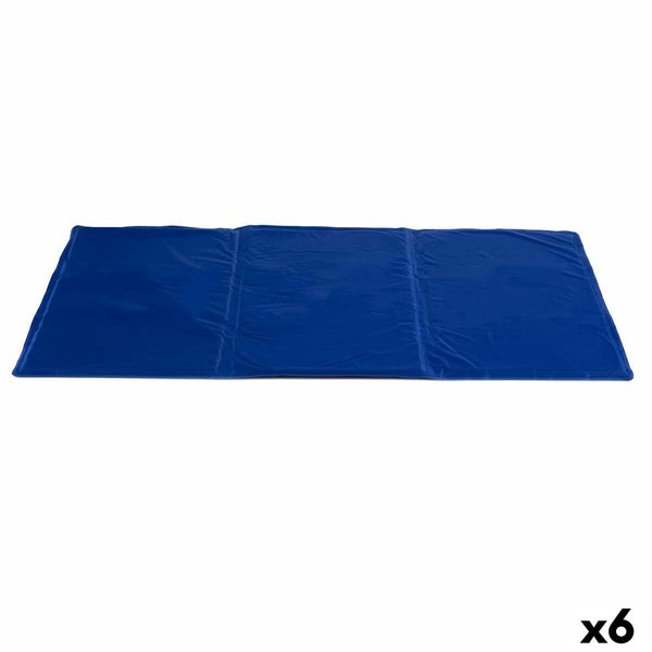 Hundeteppich Mascow Blau Schaum Gel 49,5 x 1 x 90 cm Erfrischend (6 Stück)