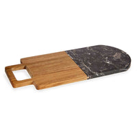 Schneidebrett Kinvara Schwarz 18 x 1,5 x 38 cm (8 Stück)