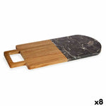 Schneidebrett Kinvara Schwarz 18 x 1,5 x 38 cm (8 Stück)