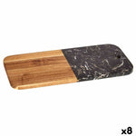 Schneidebrett Kinvara Schwarz 18 x 1,5 x 38 cm (8 Stück)