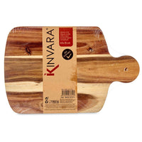 Schneidebrett Kinvara 78381 78381 Schwarz 25,7 x 1,5 x 40 cm (12 Stück)