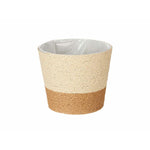 Blumentopf Ibergarden WY21-71 Braun Schnur Kunststoff 19,5 x 17,5 x 19,5 cm 19,5 x 16,5 x 19,5 cm (24 Stück)