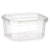 Rechteckige Lunchbox mit Deckel Leknes BS370ROI BS370ROI Durchsichtig Polypropylen 370 ml (24 Stück)