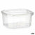 Rechteckige Lunchbox mit Deckel Leknes BS370ROI BS370ROI Durchsichtig Polypropylen 370 ml (24 Stück)