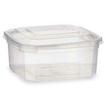 Rechteckige Lunchbox mit Deckel Leknes BS500ROI BS500ROI Durchsichtig Polypropylen 500 ml (24 Stück)