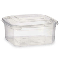 Rechteckige Lunchbox mit Deckel Leknes BS500ROI BS500ROI Durchsichtig Polypropylen 500 ml (24 Stück)