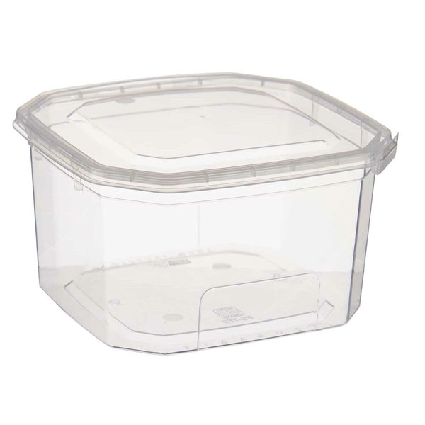 Rechteckige Lunchbox mit Deckel Leknes BS750ROI BS750ROI Durchsichtig Polypropylen 750 ml (24 Stück)