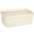Aufbewahrungsbox mit Deckel Kipit TP593-4 Creme Kunststoff 6 L 21,5 x 11 x 31,5 cm (12 Stück)