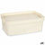 Aufbewahrungsbox mit Deckel Kipit TP593-4 Creme Kunststoff 6 L 21,5 x 11 x 31,5 cm (12 Stück)