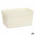 Aufbewahrungsbox mit Deckel Kipit TP594-4 Creme Kunststoff 7,5 L 21,5 x 14,5 x 32 cm (12 Stück)