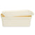 Aufbewahrungsbox mit Deckel Kipit TP595-4 Creme Kunststoff 14 L 29,5 x 14,3 x 45 cm (12 Stück)