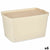 Aufbewahrungsbox mit Deckel Kipit TP596-3 Creme Kunststoff 24 L 29,3 x 24,5 x 45 cm (6 Stück)