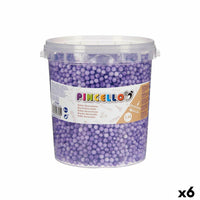 Bastelmaterial Pincello POLIESPAN-LI 13,5 x 14 x 14,5 cm Bälle 6 Stück