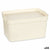 Aufbewahrungsbox mit Deckel Kipit TP592-4 Creme Kunststoff 2,3 L 13,5 x 11 x 20 cm (24 Stück)