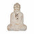 Dekorative Gartenfigur Ibergarden CC20410 Polyesterharz Buddha 17 x 37 x 26 cm (4 Stück)