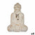 Dekorative Gartenfigur Ibergarden CC20410 Polyesterharz Buddha 17 x 37 x 26 cm (4 Stück)