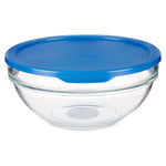 Runde Lunchbox mit Deckel Pasabahce 1113322-53563 Chefs Blau 1,135 L (4 Stück)